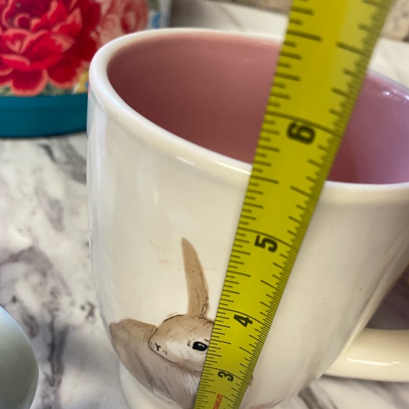 Large Cream Rabbit Mug - Picture 5 of 5